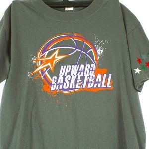 Upward Basketball Tee Shirt for Boys Medium
